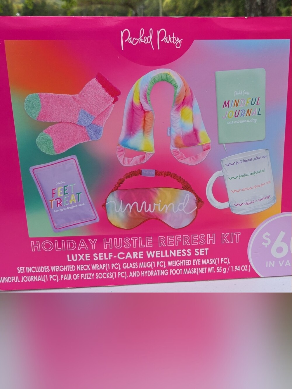 Packed Party Holiday Hustle Refresh Lux Wellness Kit